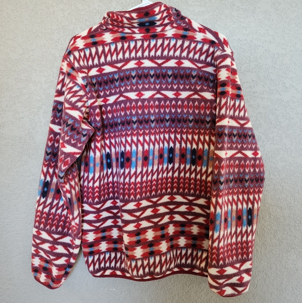 Patagonia Lightweight Synchilla® Snap-T® Pullover Size Medium Aztec Style - Picture 2 of 5
